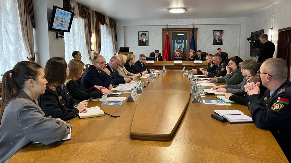 Выездное заседание Постоянной комиссии Палаты представителей по законодательству в Могилёве