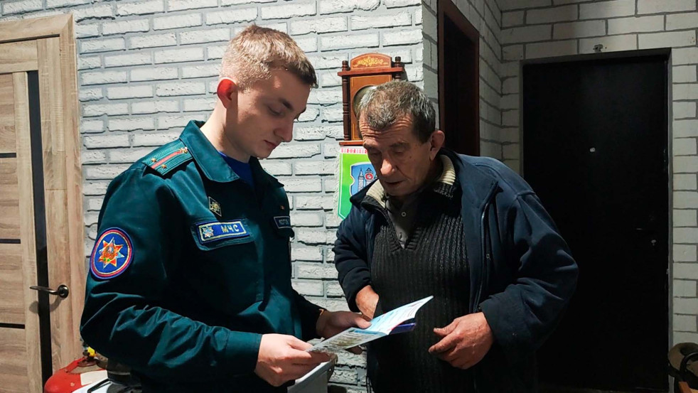 Почти 1000 автономных пожарных извещателей установили в домах жителей Могилёва за две недели