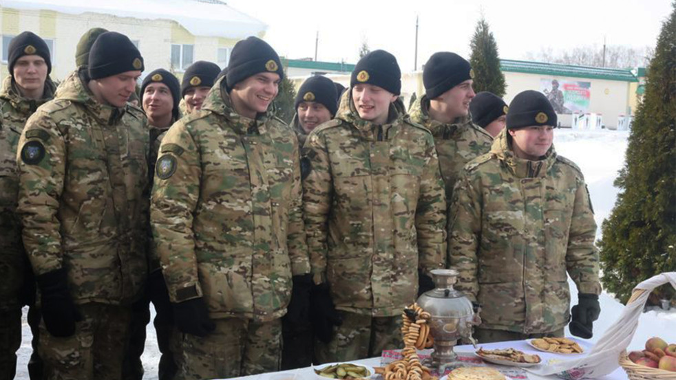 Масленицу отметили в войсковой части 6713