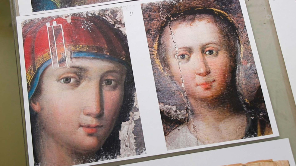 Тайна, скрывавшаяся веками: реставраторы обнаружили икону XVII века в иконе XIX