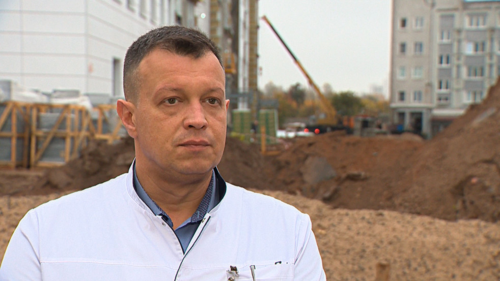 Строительство нового корпуса Могилевской городской больницы скорой медпомощи