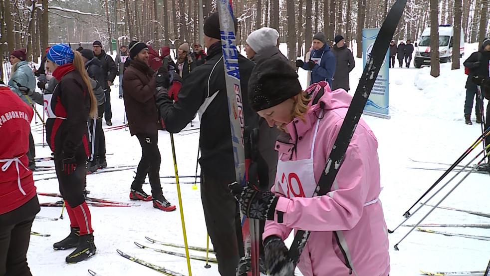 Врачи на лыжне: работники здравоохранения Могилёвской области вышли на старт лыжных гонок!