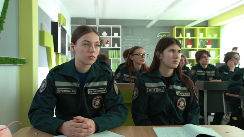 Класс МЧС в могилёвской школе: как готовят будущих спасателей?