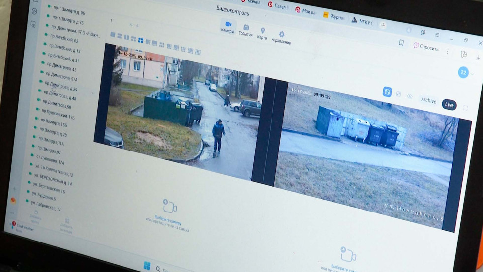 30 нарушителей в неделю: в Могилёве камеры «ловят» тех, кто превращает дворы в свалки