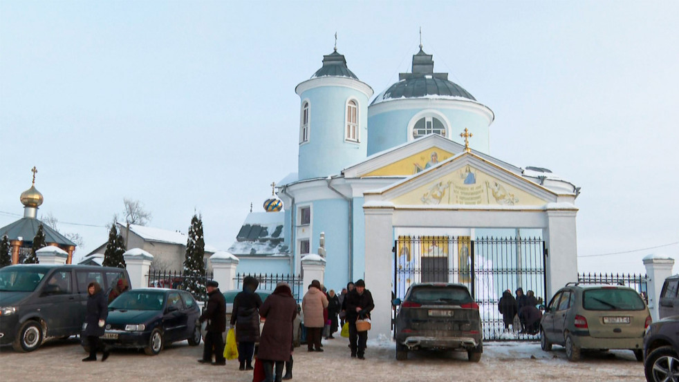 Великий праздник Крещения Господня: как его встретили в Могилёвском районе
