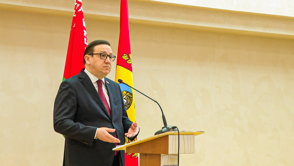 Владимир Перцов встретился со студентами Белорусско-российского университета в Могилёве