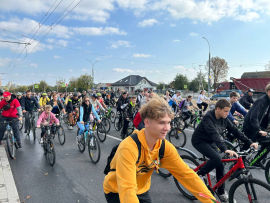 Большой городской велопробег прошел в Могилеве