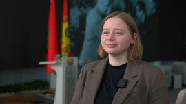Правнучка маршала Жукова встретилась с могилевчанами в Музее Славы Могилевщины