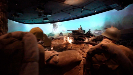 Окопы, дым и стальные звери войны — и Вы в самом эпицентре боя. Музей Славы Могилёвщины перенесёт Вас в 1941-й