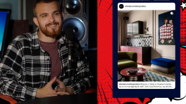 И что там за дизайн такой? Могилёвское ивент-пространство на обложке зарубежного журнала!