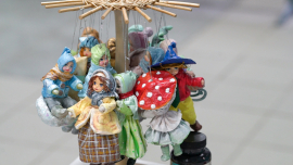 Ёлочные игрушки из ваты — бренд Краснопольщины!