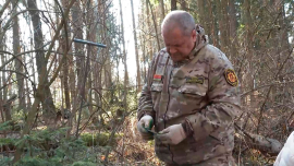 Кладбище зверски уничтоженных около 10 тысяч мирных жителей в годы Великой Отечественной войны