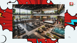 Попросили нейросеть нарисовать фитнес-центр будущего