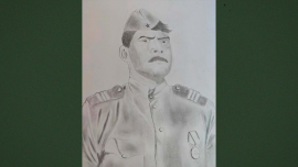 ИИ превратил стихи о боевом пути солдата в пронзительную песню / «Герою моей семьи — из 2025 в 1945»